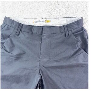 Tailor Vintage Canaan Mens 36x30 Black Modern Casual Stretch Chino Pant Slim Fit